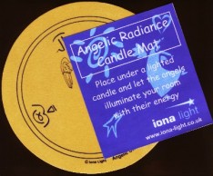 Candle mat and information sheet